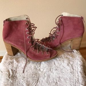 Jeffrey Campbell Lace Up Booties